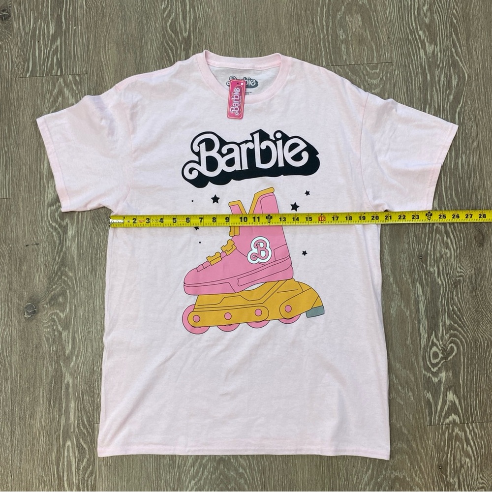Mattel Barbie Light Pink Women's T-Shirt - Picture 6 of 6